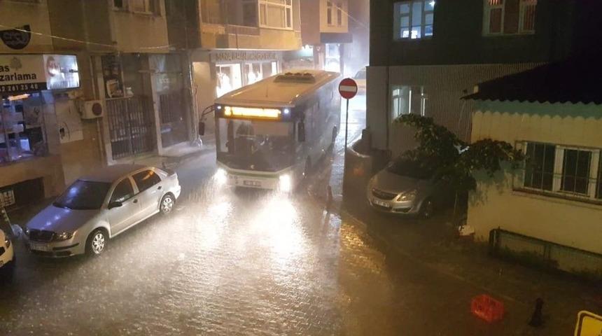 Tekirdağ&rsquo;da Şiddetli Yağış
