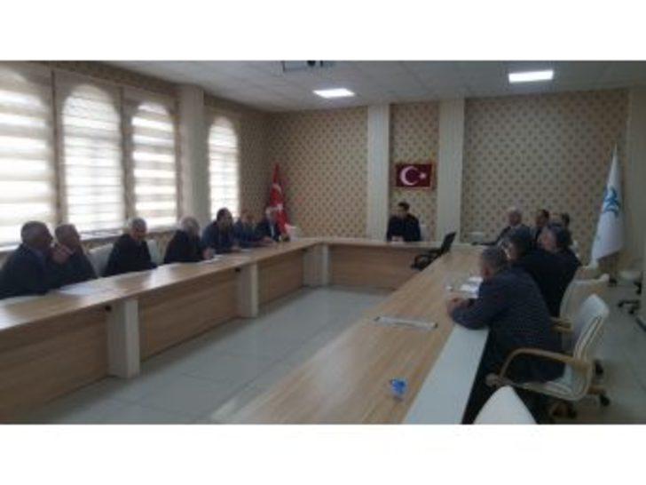 Başkan Gülenç, Muhtarlar İle İstişare Toplantısı Yaptı