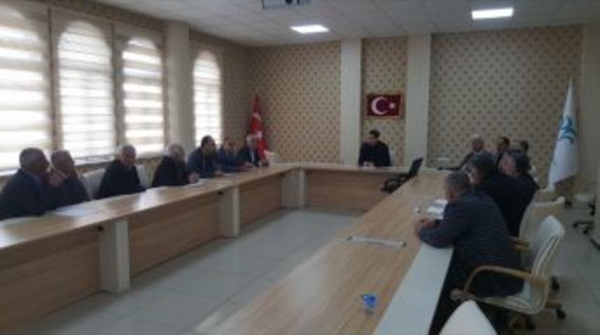 Başkan G&uuml;len&ccedil;, Muhtarlar İle İstişare Toplantısı Yaptı