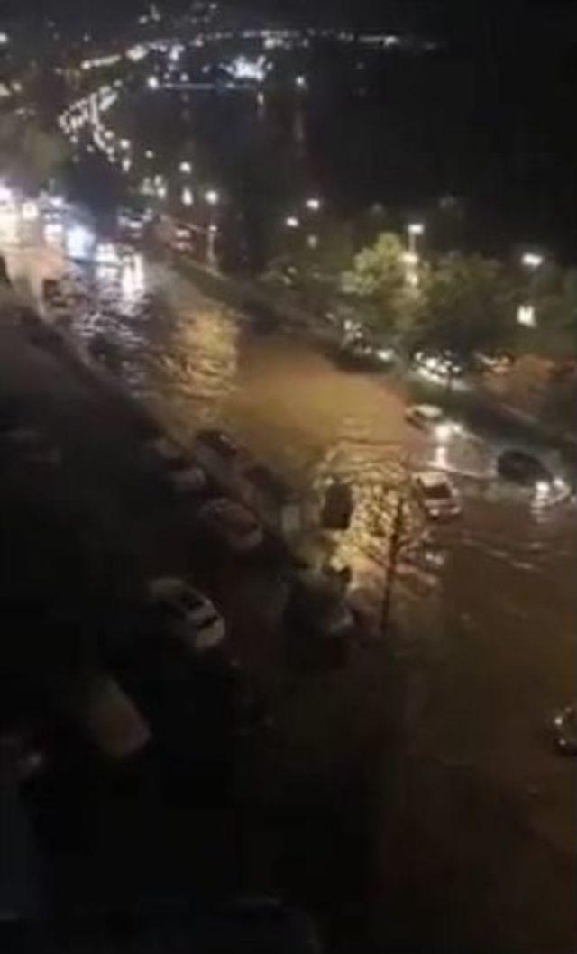 Tekirdağ’daki Sel Felaketi Vatandaş Kamarasında