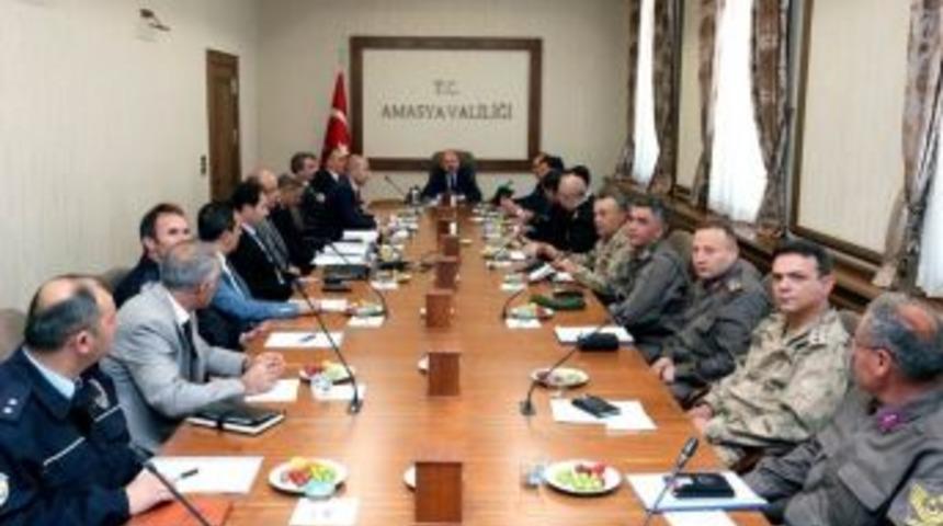 Se&ccedil;im G&uuml;venliği Toplantısı Yapıldı