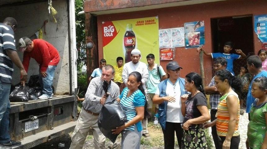 Tdv, Guatemala&rsquo;daki Yanardağ Patlamasının Yaşandığı B&ouml;lgeye İnsani Yardım Ulaştırdı