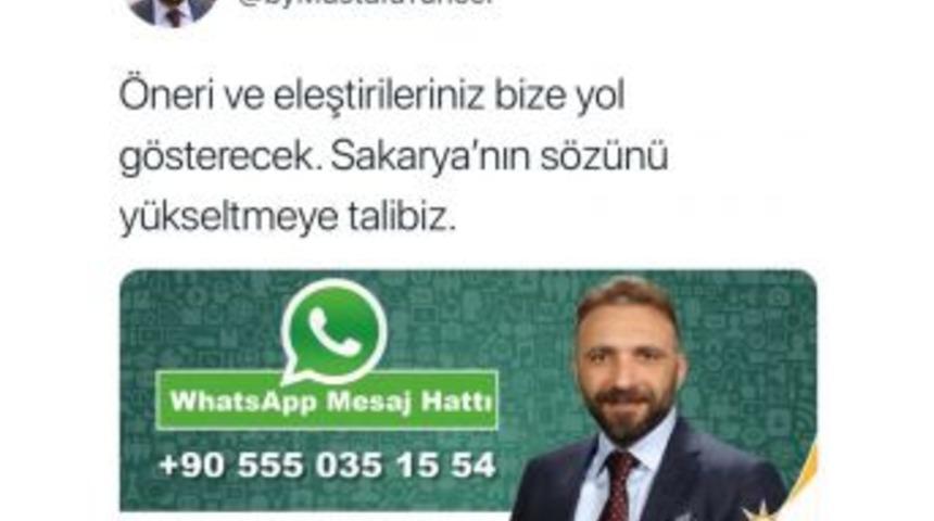 Aday Adayı Se&ccedil;menle İletişim Kurmak İ&ccedil;in Whatsapp Hattı A&ccedil;tı