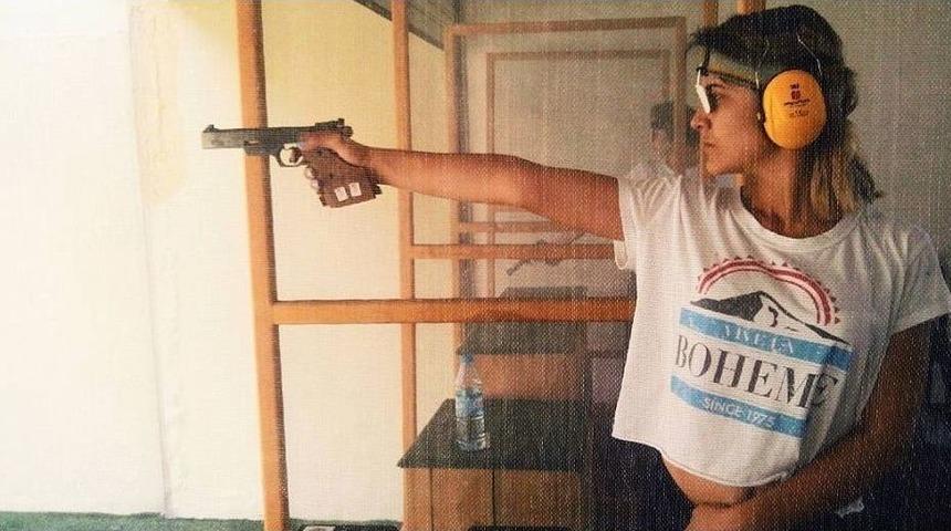 Trafik Kazasında &Ouml;len Milli Sporcu Defnedildi