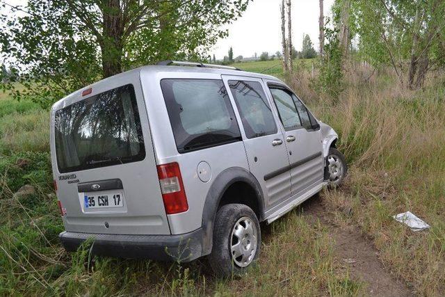 Afyonkarahsar’da Aşırı Hız Kazaya Neden Oldu