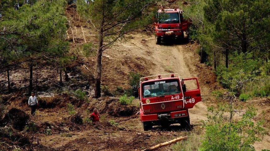Hatay&rsquo;daki Orman Yangını Devam Ediyor
