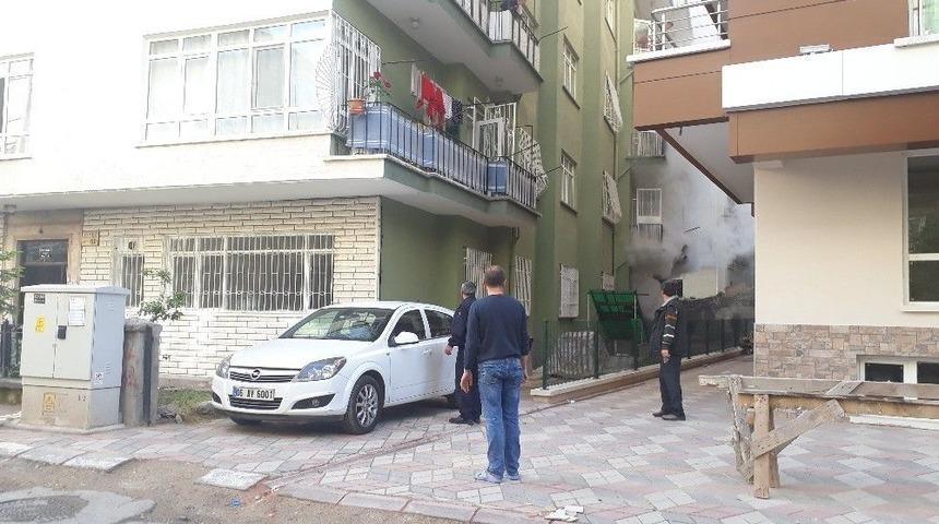 Başkent&rsquo;te Korkutan Yangın