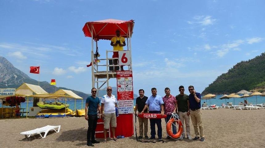 Kumluca&rsquo;da Y&uuml;zme Alanları Denetlendi