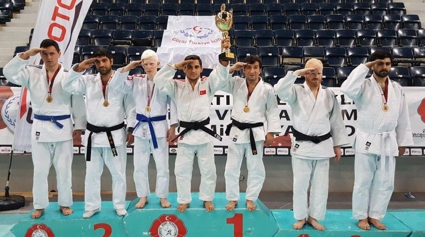 G&ouml;rme Engelli Judo Şampiyonası&rsquo;nda Zirvenin Adı Kağıtspor