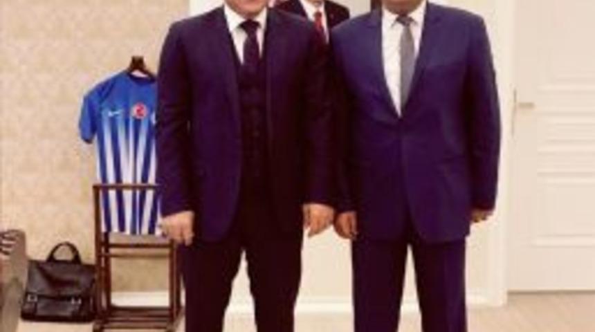 Başkan Erbenzer&rsquo;den Vali Zorluoğlu&rsquo;na Ziyaret