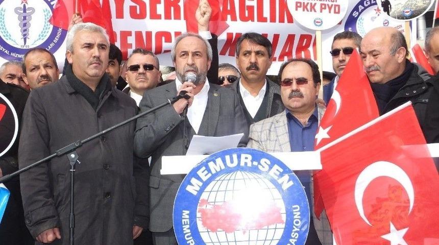 Memur-sen Konfederasyonu Afrin Harekatına Destek A&ccedil;ıklaması Yaptı