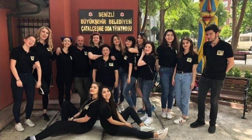 Efeler Belediye Tiyatrosu&rsquo;ndan Denizli &Ccedil;ıkartması