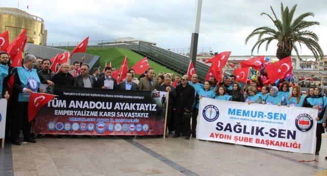 Aydın Memur-sen’den Mehmetçiğe Tam Destek