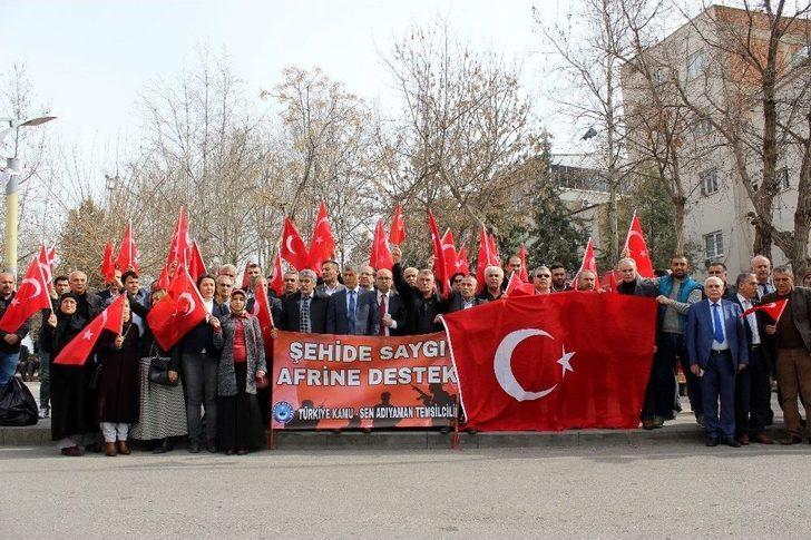 Türkiye Kamu-sen’den “şehide Saygı, Afrin’e Destek” Açıklaması
