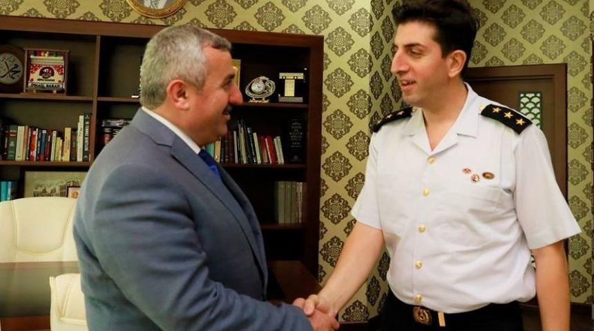 Y&uuml;zbaşı Kale&rsquo;den Başkan Baran&rsquo;a Veda Ziyareti