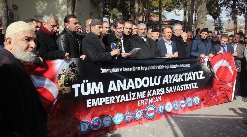 Afrin Şehitleri İ&ccedil;in Gıyabi Cenaze Namazı Kılındı