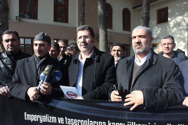 Afrin Şehitleri İ&ccedil;in Gıyabi Cenaze Namazı Kılındı 1