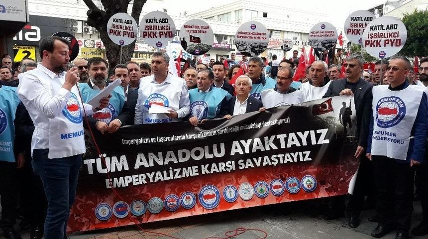 Memur-sen&rsquo;den Afrin Desteği