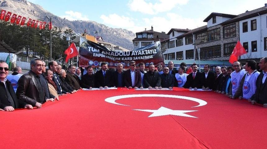 G&uuml;m&uuml;şhane Memur-sen&rsquo;den Afrin Harekatına Tam Destek