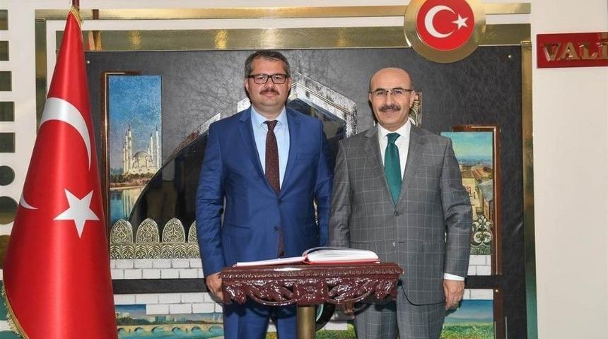 Azerbaycan&rsquo;ın Ankara B&uuml;y&uuml;kel&ccedil;isi İbrahim&rsquo;den Vali Demirtaş&rsquo;a Ziyaret