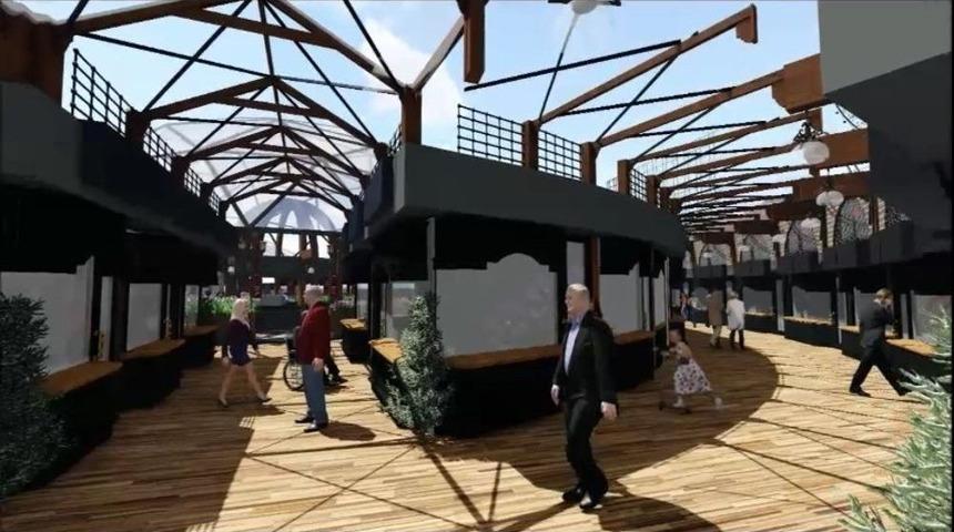 &Ccedil;i&ccedil;ek Pasajı Yenileme Ve Canlandırma Projesi Başladı