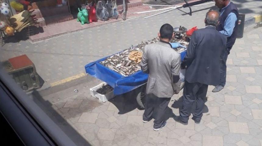 Van&rsquo;da Satılamayan Balıklar &Ccedil;evre İllerde Rahatlıkla Satılıyor