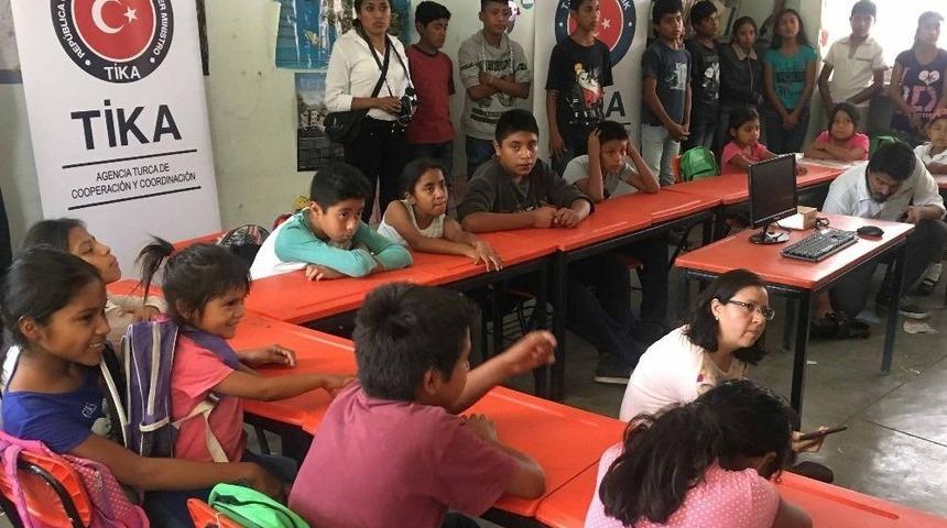 Tika&rsquo;dan Meksika&rsquo;nın Kırsal Kesiminde Yaşayan &Ccedil;ocukların Eğitimine Destek