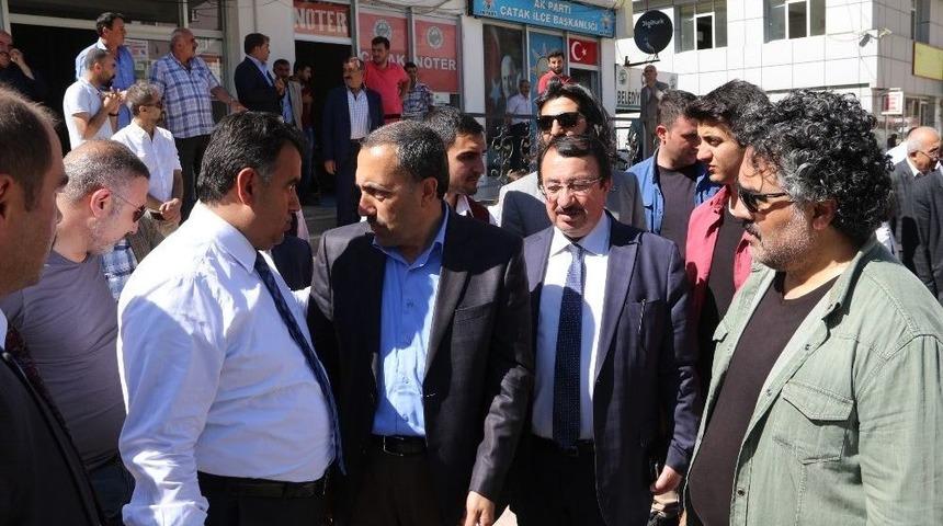 Vaski Genel M&uuml;d&uuml;r&uuml; Tekataş, &Ccedil;atak&rsquo;taki &Ccedil;alışmaları Yerinde İnceledi