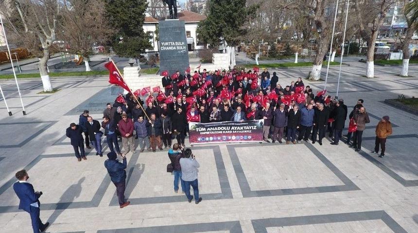 Sinop&rsquo;tan Zeytin Dalı Harekatı&rsquo;na Destek