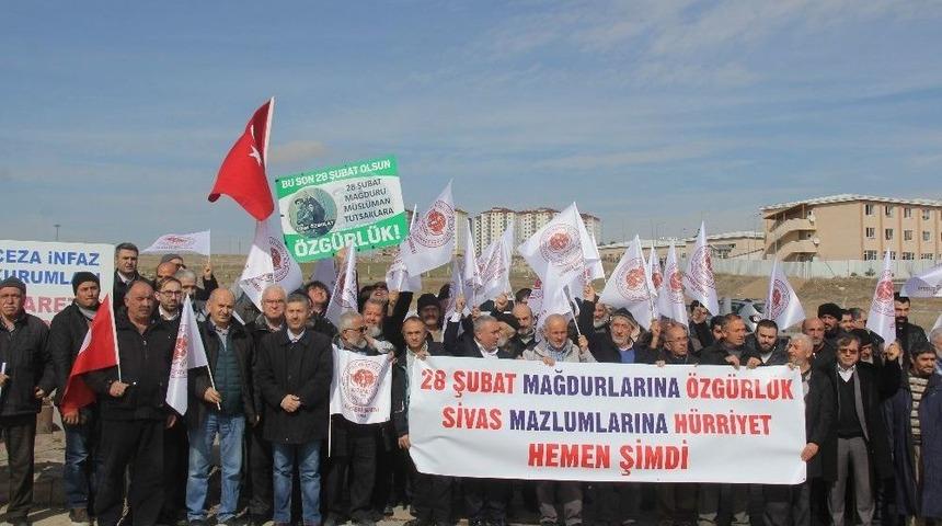 28 Şubat Ve Madımak Mağdurları İ&ccedil;in &Ouml;zg&uuml;rl&uuml;k İstediler