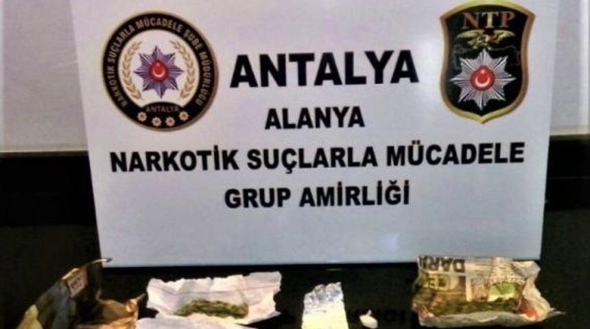 Alanya&rsquo;da Uyuşturucu Operasyonu