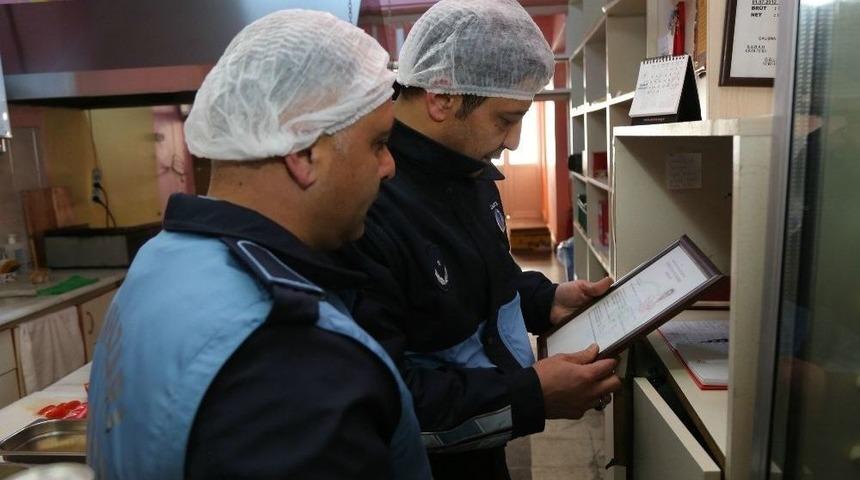 Zabıta Ekipleri Okul Kantinlerini Denetledi