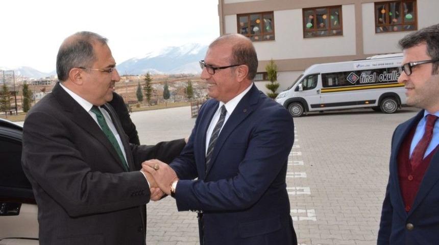 Vali Kaban&rsquo;dan Final Okullarına Ziyaret