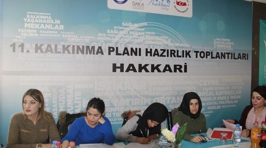 Daka&rsquo;dan Hakkari&rsquo;de Gen&ccedil;lerle 11. Kalkınma Planı İl İstişare Toplantısı