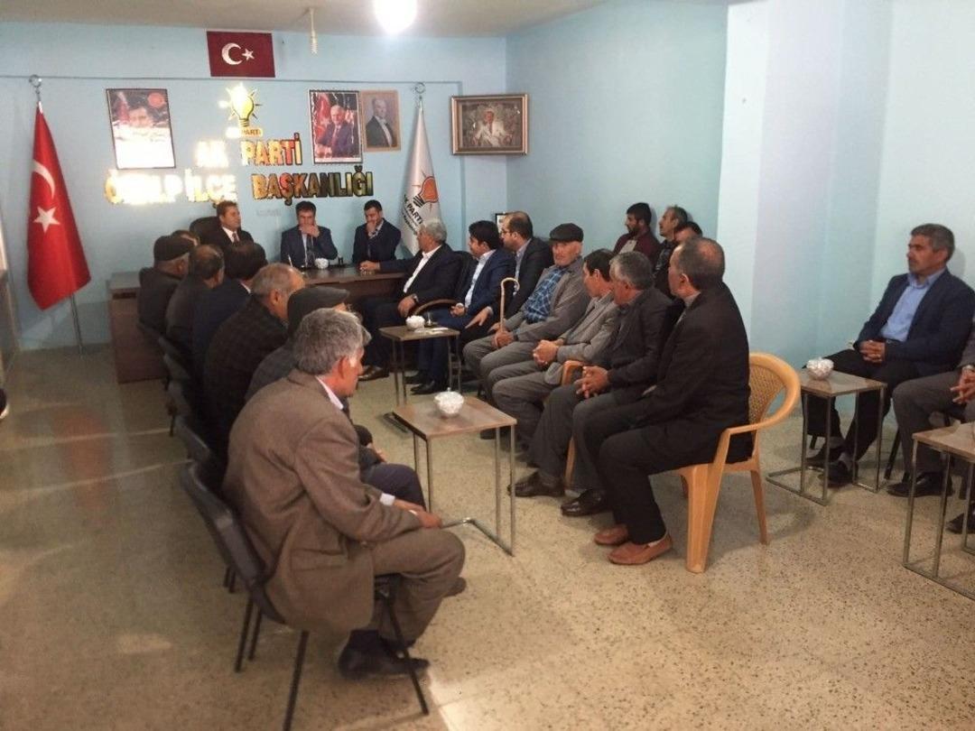 Ak Parti Van Milletvekili Aday Adayı Gezgen&rsquo;in İl&ccedil;e Ziyaretleri