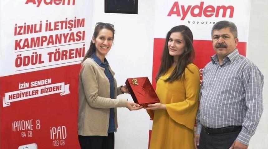 Aydem İzinli İletişim Kampanyası&rsquo;nın Talihlileri &Ouml;d&uuml;llerine Kavuştu