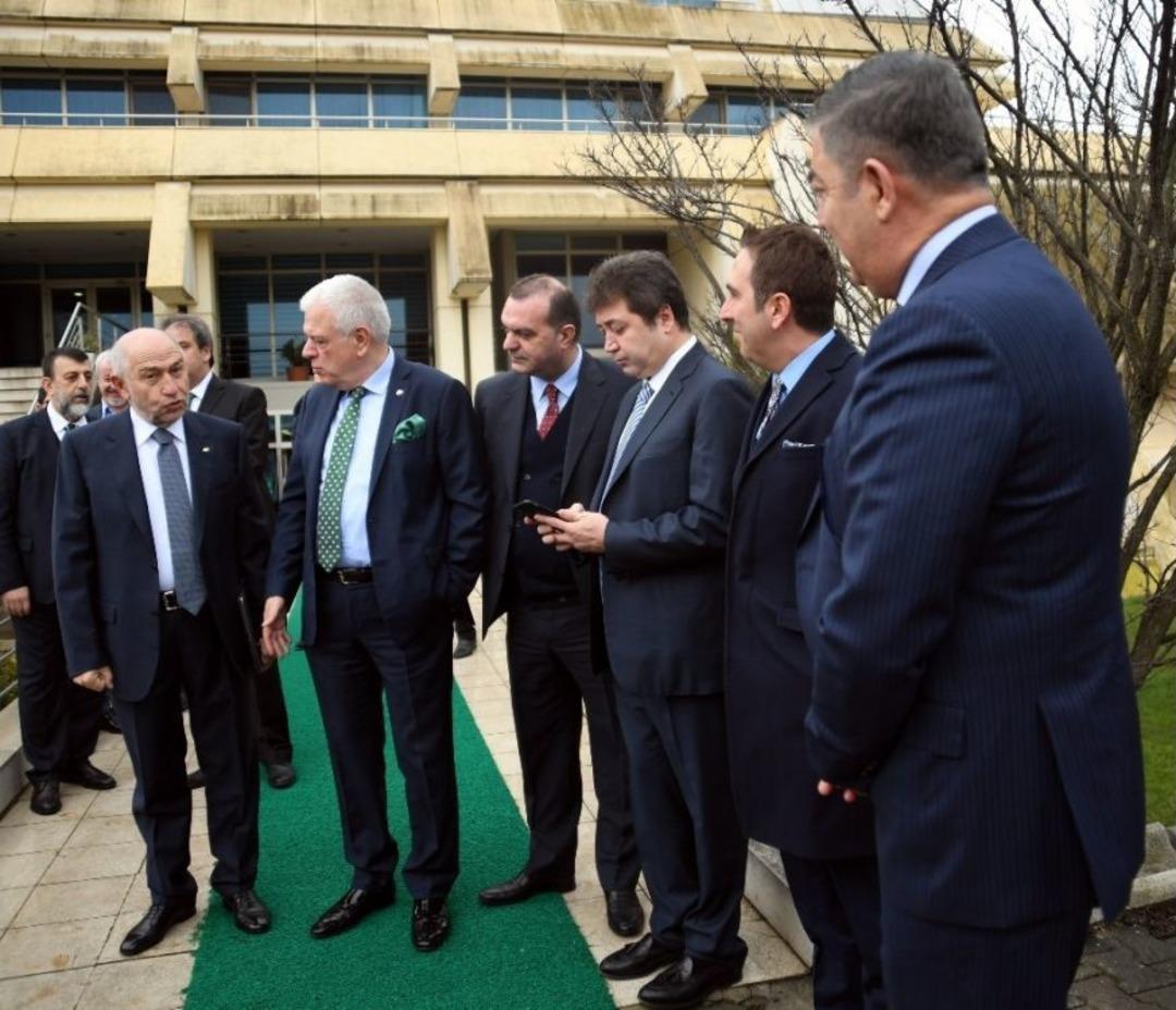 Tff Y&ouml;netim Kurulu Toplantısını Bursa&rsquo;da Yaptı