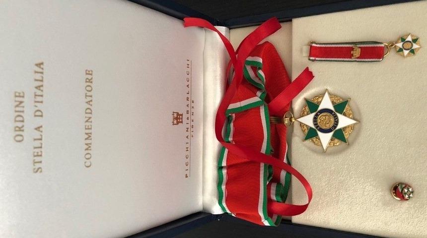 Cumhurbaşkanlığı Basın Başdanışmanı G&ouml;ktaş&rsquo;a İtalya Devlet Nişanı