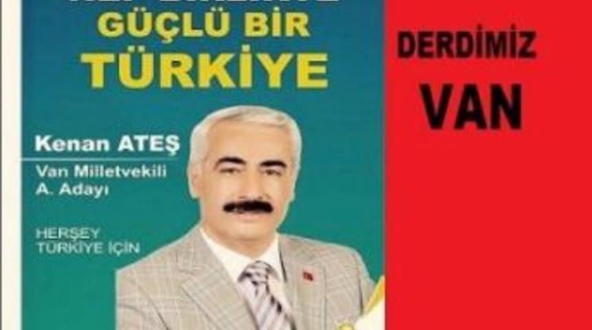 Ak Parti Van Milletvekili Aday Adayı Ateş&rsquo;in Teşkilat Ziyaretleri