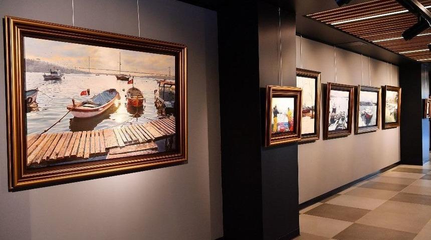 Beylikd&uuml;z&uuml; 10&rsquo;uncu Yıl Etkinlikleri &rsquo;i&ccedil;inde Deniz Ge&ccedil;sin&rsquo; Sergisi İle Başladı