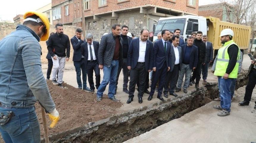 Siverek&rsquo;te Kesintisiz İ&ccedil;me Suyunun Sağlanması İ&ccedil;in &Ccedil;alışmalar S&uuml;r&uuml;yor