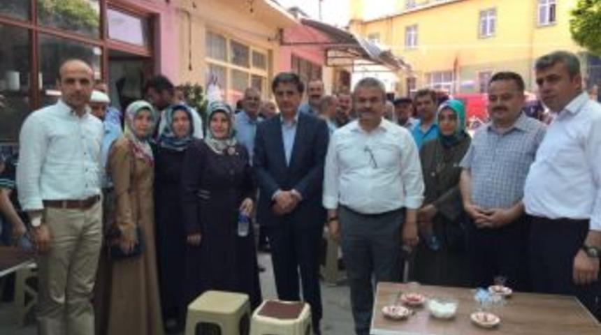 Ak Partili Vekiller Teşekk&uuml;r Ziyaretlerine Başladı