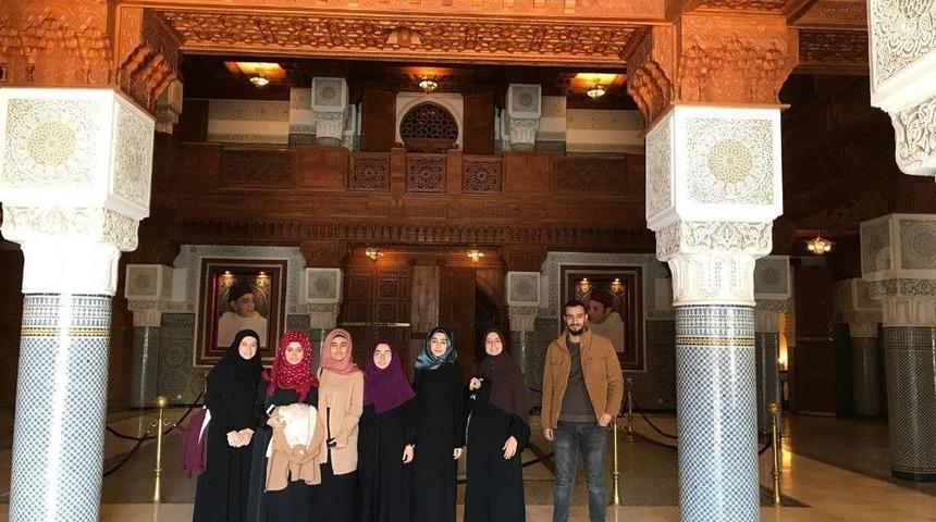 Sa&uuml; İlahiyat Fak&uuml;ltesi &Ouml;ğrencileri Fas&rsquo;a Gitti
