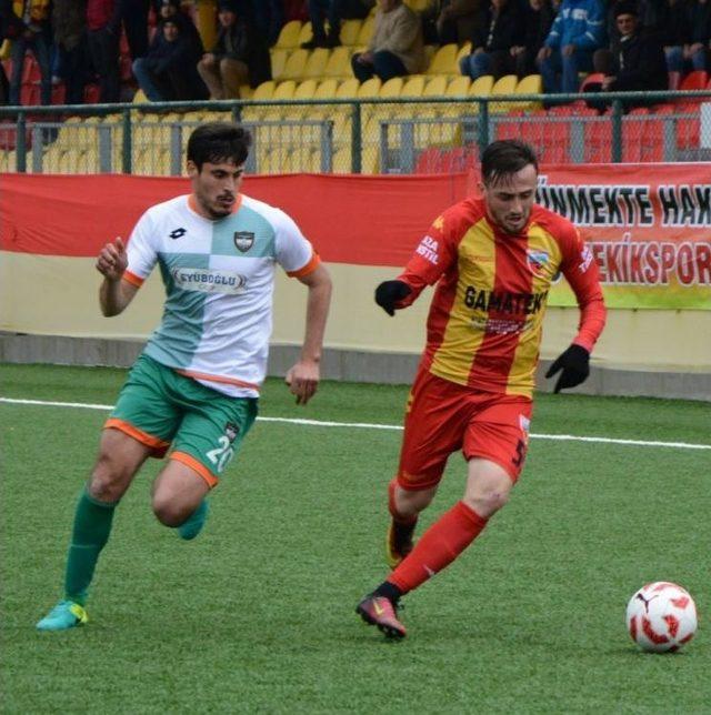 Tff 3. Lig: Kızılcab&ouml;l&uuml;kspor: 1 - B&uuml;y&uuml;k&ccedil;ekmece Tepecikspor: 0 1