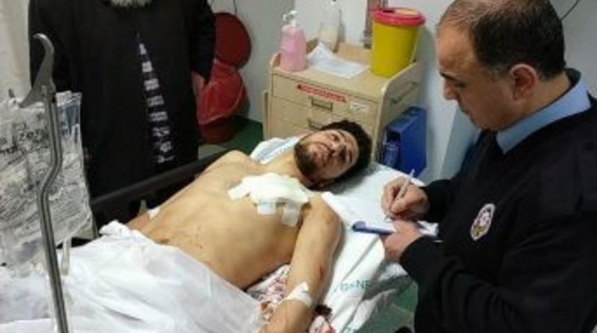 Eniştesinin Bı&ccedil;akladığı Iraklı Gen&ccedil; Ağır Yaralandı