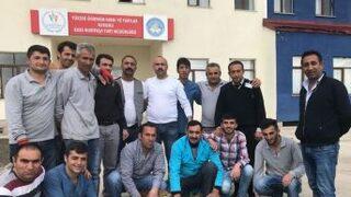 Kadroya Geçen Kyk İşçileri Kurban Keserek Kuran Kursu’na Bağışladı