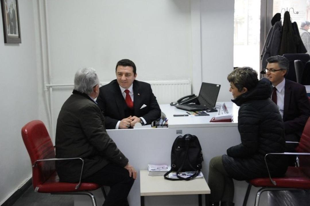 Başkan Bakıcı Halk G&uuml;n&uuml;ne Devam Ediyor