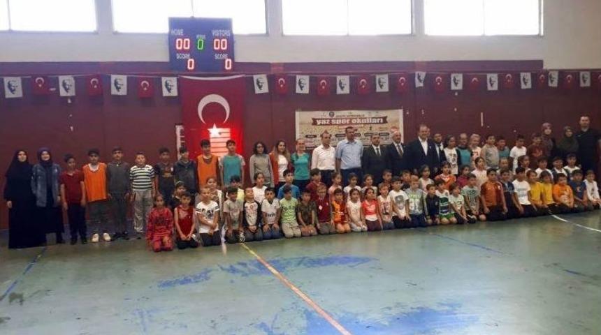 Ergene Kaymakamlığı Yaz Spor Okulları Başladı