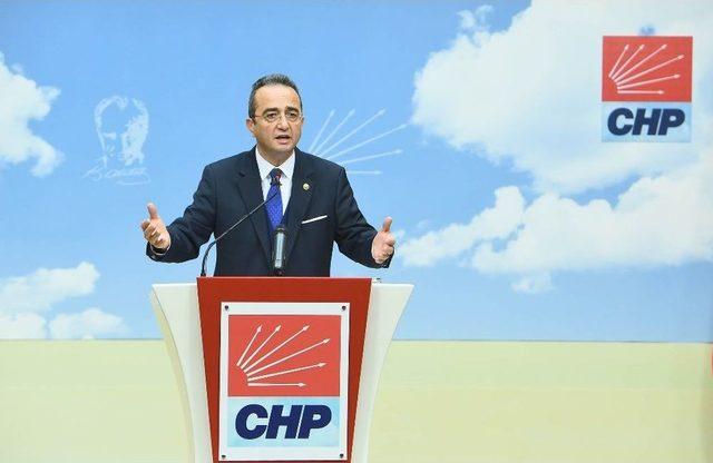 Chp Sözcüsü Tezcan: 