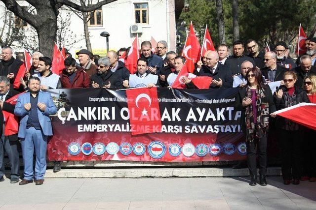 Çankırı’dan ‘zeytin Dalı Harekatı’na Destek